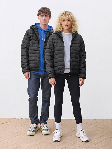 Куртка с капюшоном мужская Stream Men, черная - рис 6.