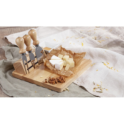 Набор для сыра "Cheese bar", цвет натуральный - рис 9.