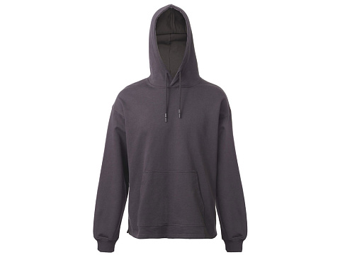 Худи оверсайз Alpha.01 унисекс, темно-серый