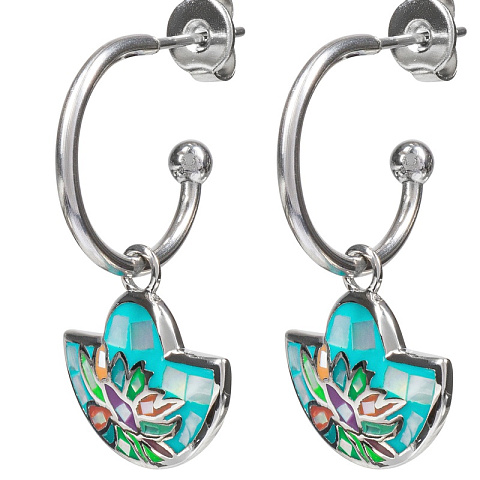 Серьги Fiore Luna AE03598-4A - рис 2.