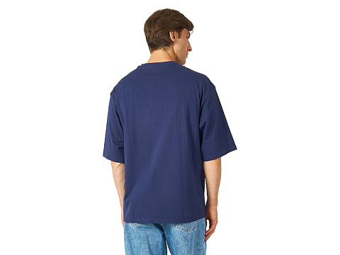 Футболка Berlin к/р оверсайз, 100% хлопок, 180гр, темно-синий - рис 5.