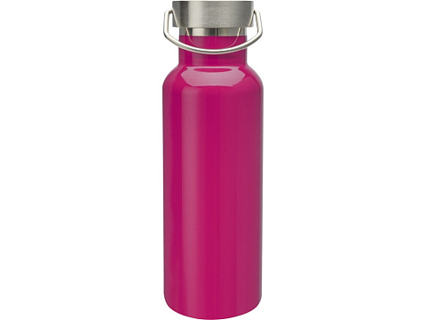 Бутылка для воды Thor из нержавеющей стали, сертифицированной по стандарту RCS, розовый - рис 2.