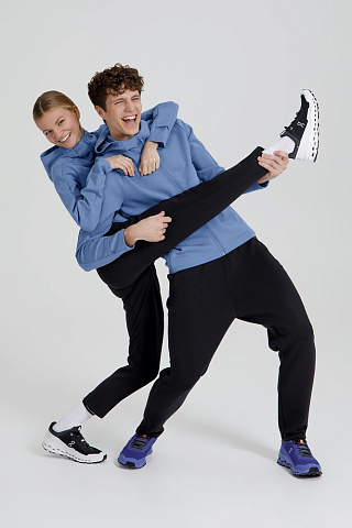 Куртка с капюшоном унисекс Begi, синяя - рис 19.