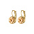 Серьги LOUISE SG PEACH Dyrberg Kern 420014 - миниатюра
