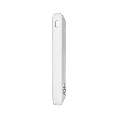 Внешний аккумулятор Kris soft touch, 10000mAh (Белый) - рис 4.