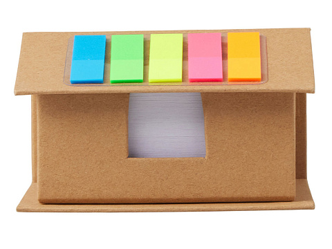 Набор стикеров и бумажек для записи Housy, натуральный - рис 4.