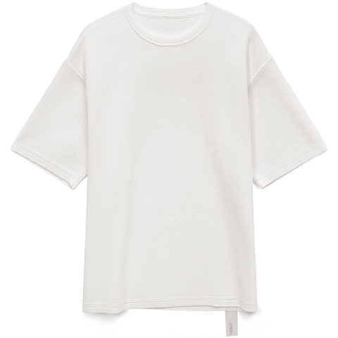 Джемпер с коротким рукавом Siluetti Volumica, молочно-белый