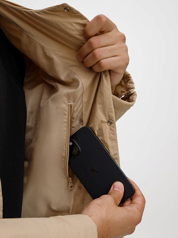 Куртка унисекс Veter, бежевая - рис 16.