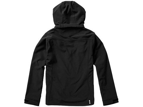 Куртка софтшел Ланглей мужская, черный - рис 6.