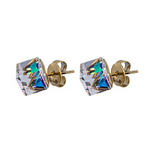Пусеты Vitrail Medium Fiore Luna SWE2127/2 VM G
