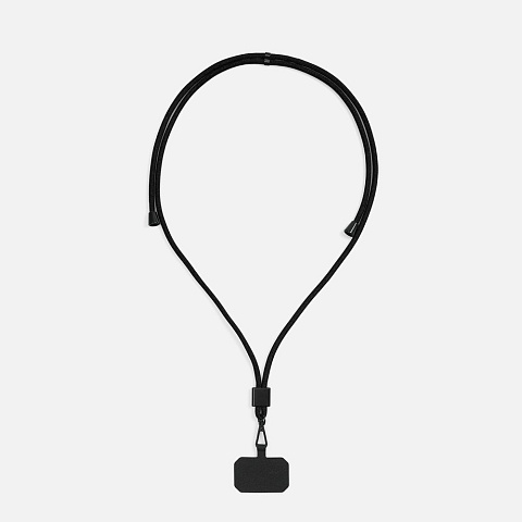 Шнурок для телефона TrendHand, черный - рис 2.