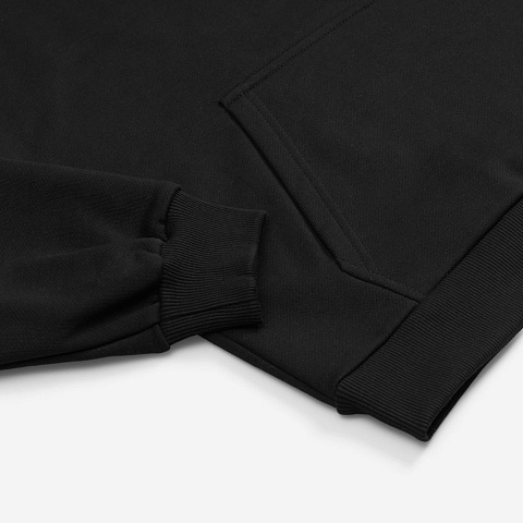 Худи унисекс оверсайз Songo, черное - рис 4.