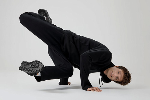 Худи унисекс Begi, черное - рис 13.