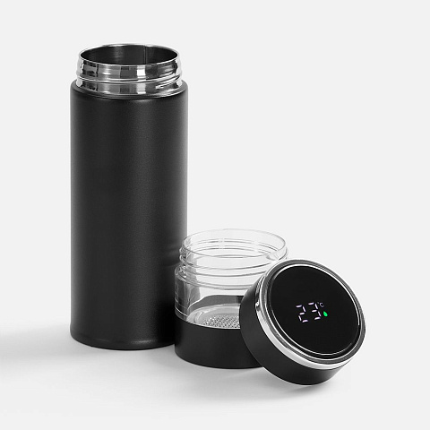 Смарт-бутылка с инфьюзером Thermory ver.2, черная - рис 4.