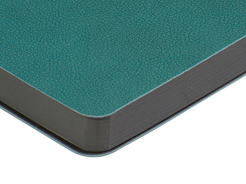 Ежедневник А5 датированный Boston 2027, морская волна с серым обрезом - рис 4.