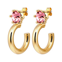 Серьги QUINTE SG LIGHT ROSE
