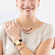 Серьги Gold Coeur de Lion 0135/21-1600 - миниатюра - рис 2.