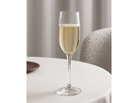 Бокал-флюте 180 мл. d=64 мм. h=208 мм. Ресто /12/720/ - рис 4.