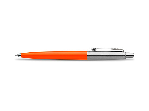 Шариковая ручка Parker Jotter Originals Orange Chrome CT, стержень: M blue в подарочной упаковке - рис 3.