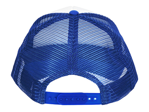 Бейсболка Тракер, ярко-синий/белый - рис 3.