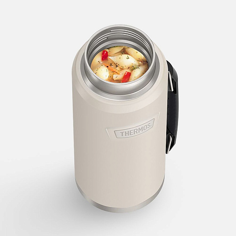 Термос Icon 1200, бежевый - рис 7.