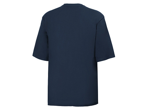 Футболка Berlin к/р оверсайз, 100% хлопок, 180гр, темно-синий - рис 8.