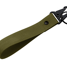 Ремувка Force с усиленным карабином, 2,5 см, хаки/черный