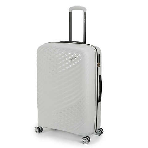Чемодан TORBER СЕЛИГЕР, серый, полипропилен, 76 х 52 х 29 см, 80 л - рис 2.