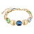 Браслет Green, Light blue, Blue - миниатюра