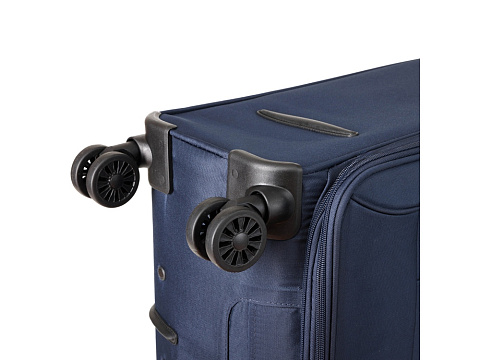 Чемодан TORBER БРОСНО, синий, нейлон 600D, 48 х 30 х 78 см, 85 л - рис 10.