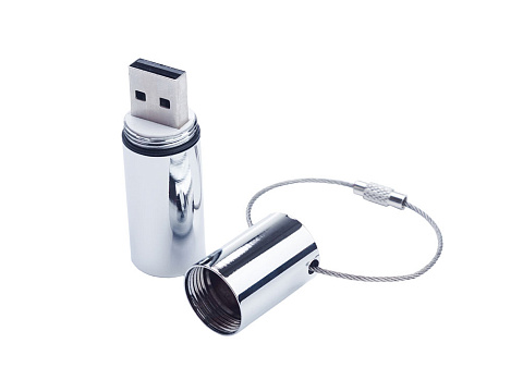 USB-флешка на 512 Mb, серебро