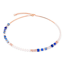 Колье Blue Rose Gold Coeur de Lion 4354/10-0759