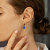 Серьги SAPPHIRE Fiore Luna *ACE29031-03 - миниатюра - рис 2.