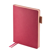 Ежедневник А5 датированный Boston 2027, розовый