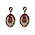 Серьги лилия Clara Bijoux A77353 R - миниатюра