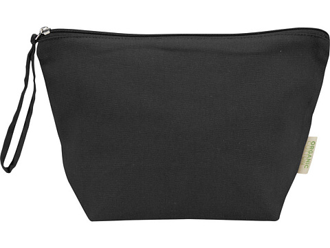 Косметичка Odisha из органического материала OCS, 180 г/м², 3 л, черный - рис 2.