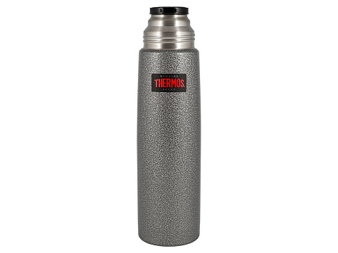 Термос из нерж. стали тм THERMOS FBB-1000HM 1L, серый - рис 2.