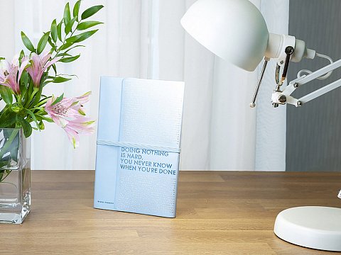 Ежедневник недатированный А5 Bilbao, зефирный сиреневый - рис 8.