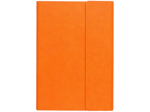 Ежедневник недатированный с магнитным клапаном А5 Venezia, оранжевый - рис 2.