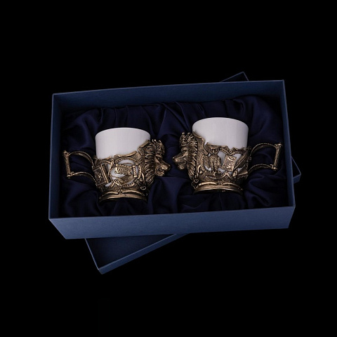 Подарочный кофейный комплект «Вкус беседы — Мудрому руководителю», 2 шт. - рис 11.