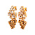 Серьги MARIGOLD SG GOLDEN Dyrberg Kern 480047 - миниатюра