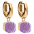 Серьги FIRENZE (G) Heather Qudo 107001/20-4809 - миниатюра - рис 2.