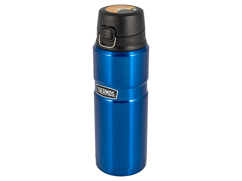 Термос из нерж. стали тм THERMOS SK4000-new color (Royal Blue) King 0,710L, синий - рис 2.