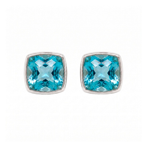 Серьги Aquamarine