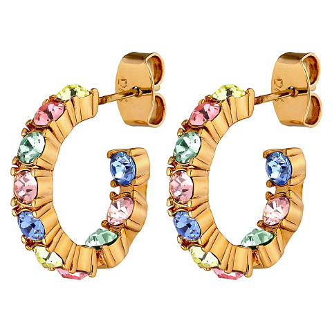 Серьги RAQUEL SG PASTEL MULTI - рис 4.