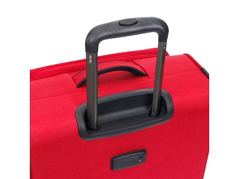 Чемодан TORBER БРОСНО, красный, нейлон 600D, 48 х 30 х 78 см, 85 л - рис 5.