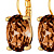 Серьги CHANTAL SG BROWN Dyrberg Kern 450182 - миниатюра - рис 3.