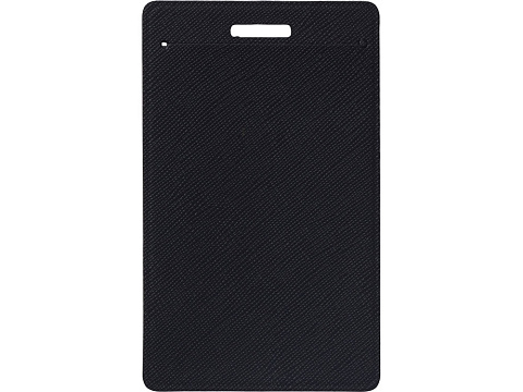 Бейдж с рулеткой-карабин Favor, черный - рис 2.