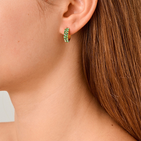 Серьги HEIDI SG LIGHT GREEN - рис 2.