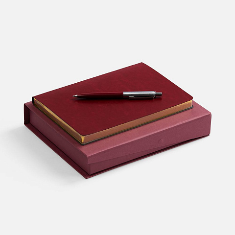 Набор Nebraska Flex, бордовый с серебристым - рис 2.